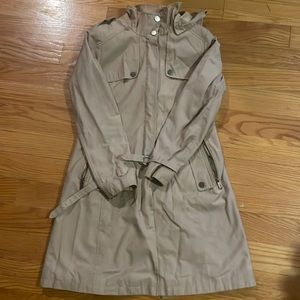 DKNY A-line raincoat